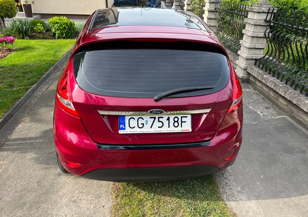 Ford Fiesta cena 16900 przebieg: 164917, rok produkcji 2008 z Grudziądz małe 56